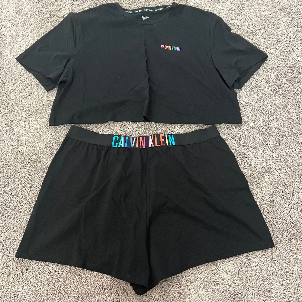 Baby tee & Shorts Sleep Set